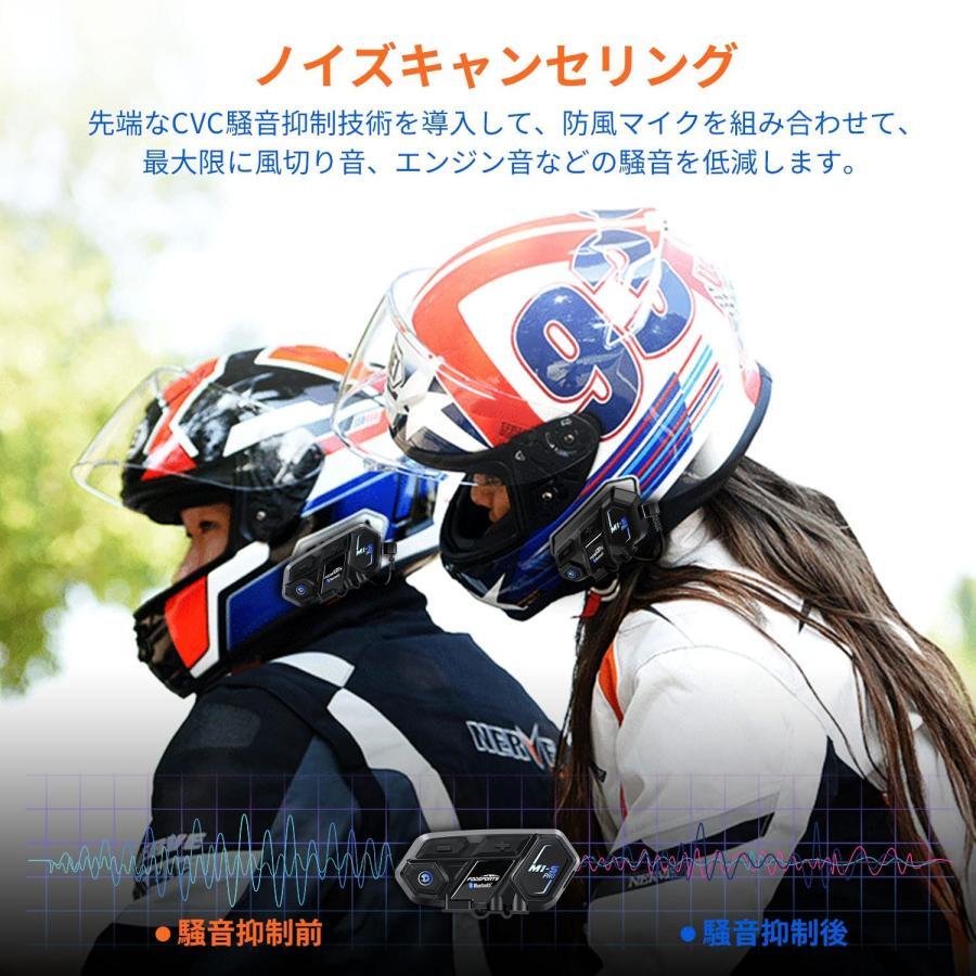 FODSPORTS バイク インカム 1台 インターコム FODSPORTS M1-S PRO 防水