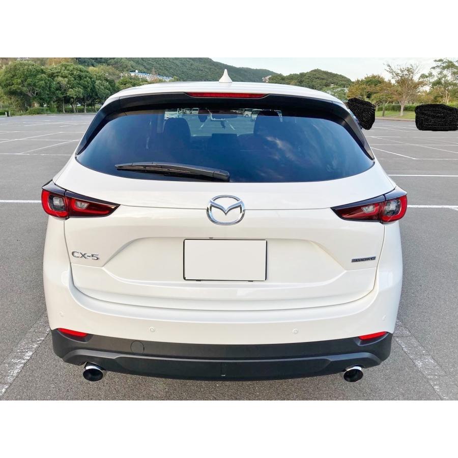 cx5　cx8　RIDERS HOUSE　マフラーカッター　100mm シルバー Sports Appiaranse Exclusive Mode 専用】CX-8 KG ユーロ