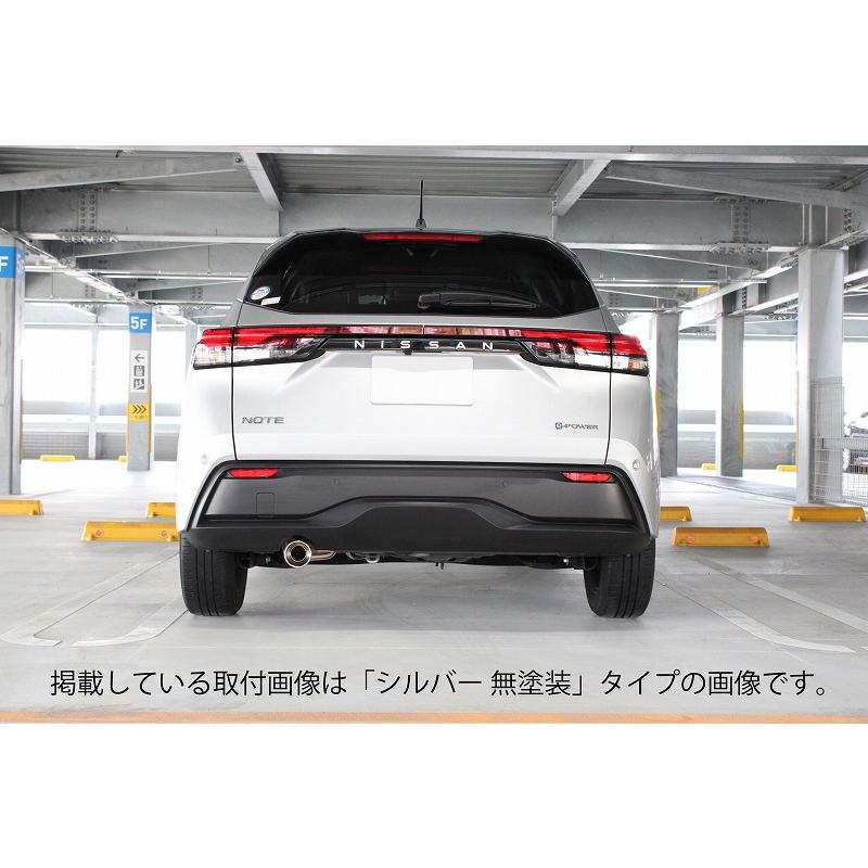 ノート E13 ／ オーラ FE13 e-POWER マフラーカッター 90mm シルバー