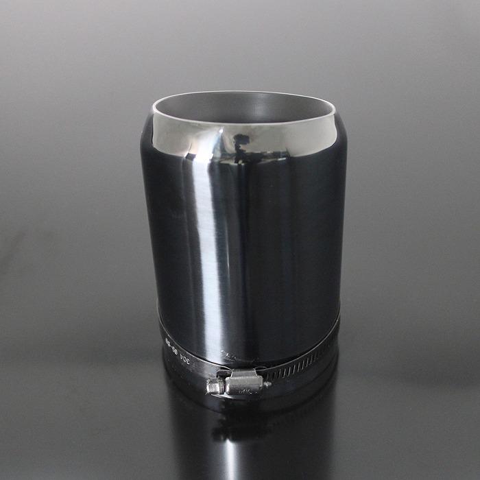 フォレスター SLG ユーロ マフラーカッター 90mm ブラック 耐熱