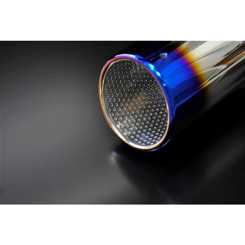 WRX STI / S4 VAB VAG マフラーカッター 90mm ブルー フタなし WRX STI / S4 VAB VAG マフラーカッター 90mm ブルー フタなし