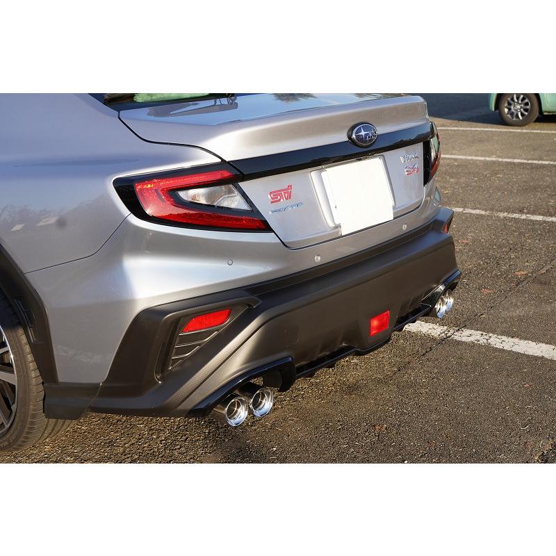 WRX S4 VBH マフラーカッター ドーム 90mm シルバー 4本 鏡面 高 WRX S4 VBH マフラーカッター ドーム 90mm シルバー 4本 鏡面 高