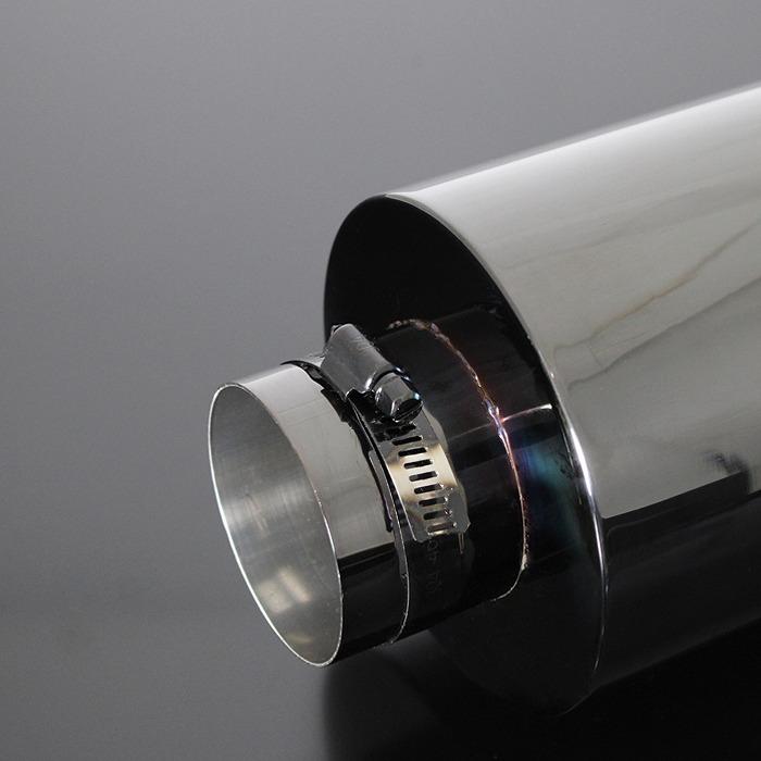 BRZ ZC6/ZD8 マフラーカッター 114mm ブラック 耐熱ブラック塗装