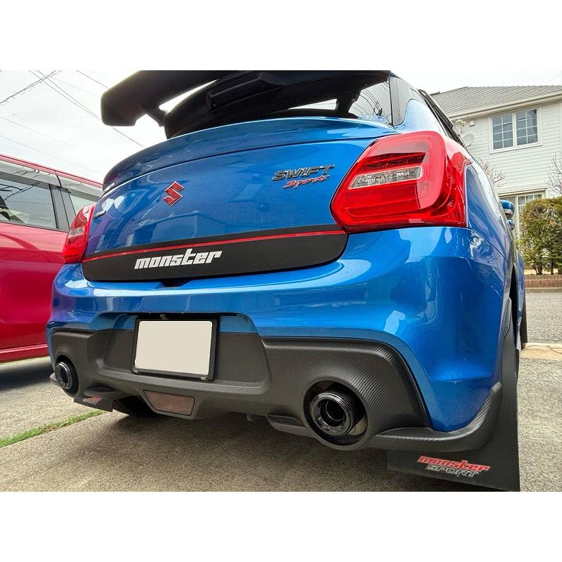 スイフトスポーツ ZC33S テーパー カーボン マフラーカッター