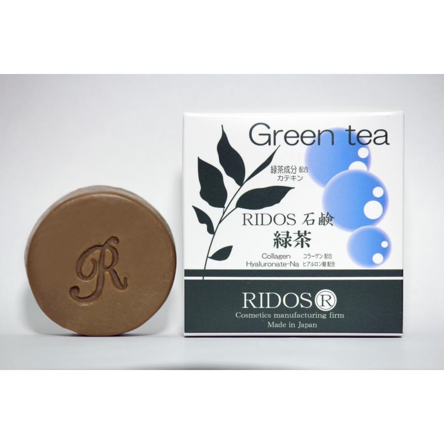 RIDOS石鹸 緑茶　洗顔石鹸/緑茶/ヒアルロン酸/コラーゲン/蜂蜜/プロポリス |  | 01