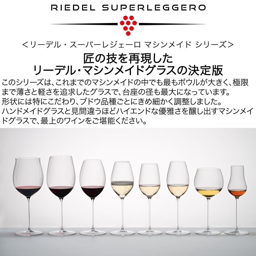 リーデル公式 リーデル・スーパーレジェーロ マシンメイド エルミタージュ/シラー 1個入 6425/41 RIEDELの画像