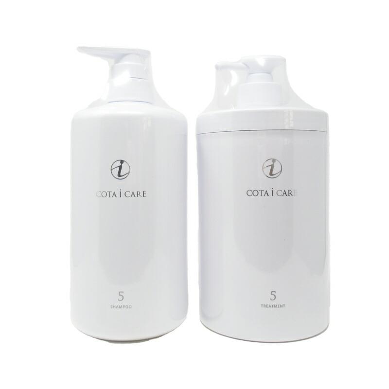 〈セット〉 コタ アイケア シャンプー 5 800ml ＆ トリートメント 5 800g | コタ アイ ケア