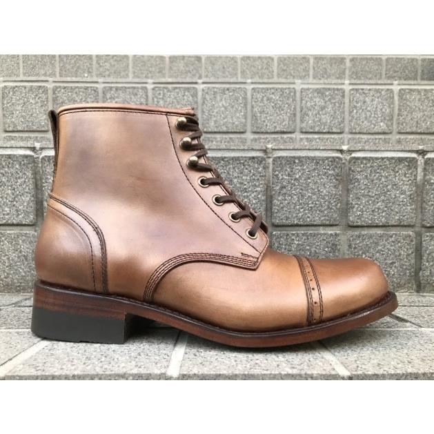 【SALE 60%OFF】【メンズ】JULIAN BOOTS / ジュリアン ブーツ BOWERY バワリー HORWEEN CROMEXCEL NATURAL オイルドレザー ベージュ｜rifareonlineshop｜02