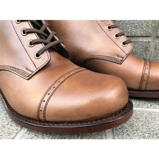 【SALE 60%OFF】【メンズ】JULIAN BOOTS / ジュリアン ブーツ BOWERY バワリー HORWEEN CROMEXCEL NATURAL オイルドレザー ベージュ｜rifareonlineshop｜03