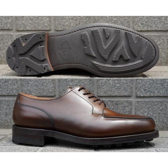 【メンズ】CROCKETT&JONES / クロケットアンドジョーンズ　MORETON 292E Ridgeway Sole エプロンフロントダービー　DARK BROWN CALF ダークブラウン カーフ｜rifareonlineshop｜04