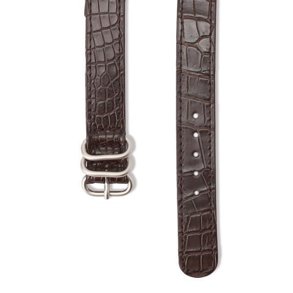 THE SOLE / ザ ソール クロコダイル NATO 時計 ベルト ナトーベルト