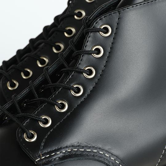 【メンズ】RED WING / レッドウィング　RW8165 6" CLASSIC ROUND 6インチ　クラシックラウンド　ブラック　クロームの画像