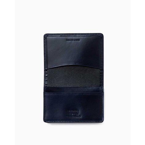 BEORMA / べオーマ　S0039 GUSSETED CARD CASE 名刺入れ　BRIDLE LEATHER NAVY ブラウドルレザー　ネイビー｜rifareonlineshop｜02