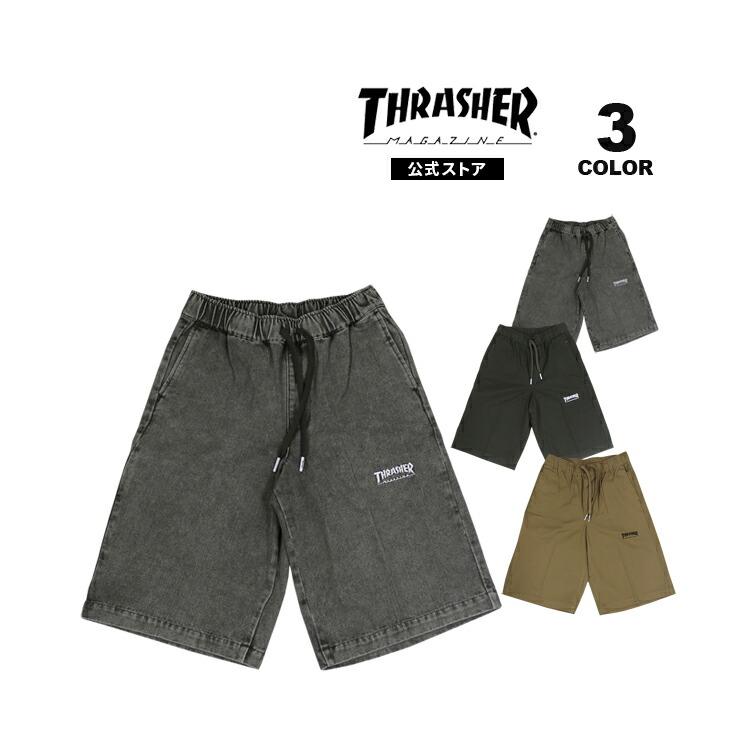 CristaSeya WASHI HALF PANTS ハーフ　ショートパンツ THRASHER（スラッシャー） ハーフパンツ THRASHER EASY HALF PANTS