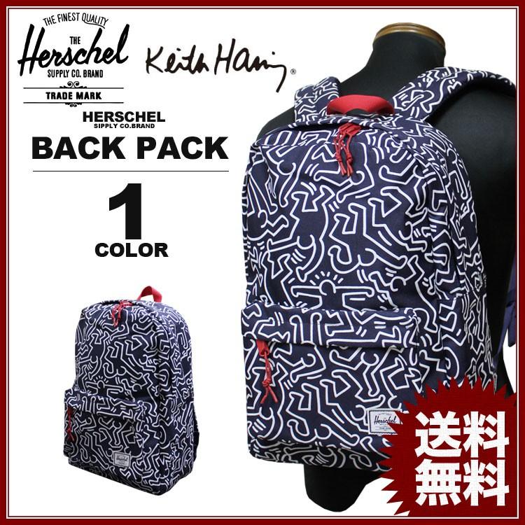 SALE ハーシェル サプライ Herschel SUPPLY CO. WINLAW KEITH HARING BACK PACK バックパック バッグ リュック キース へリング メンズ レディース ネイビー｜rifflepage