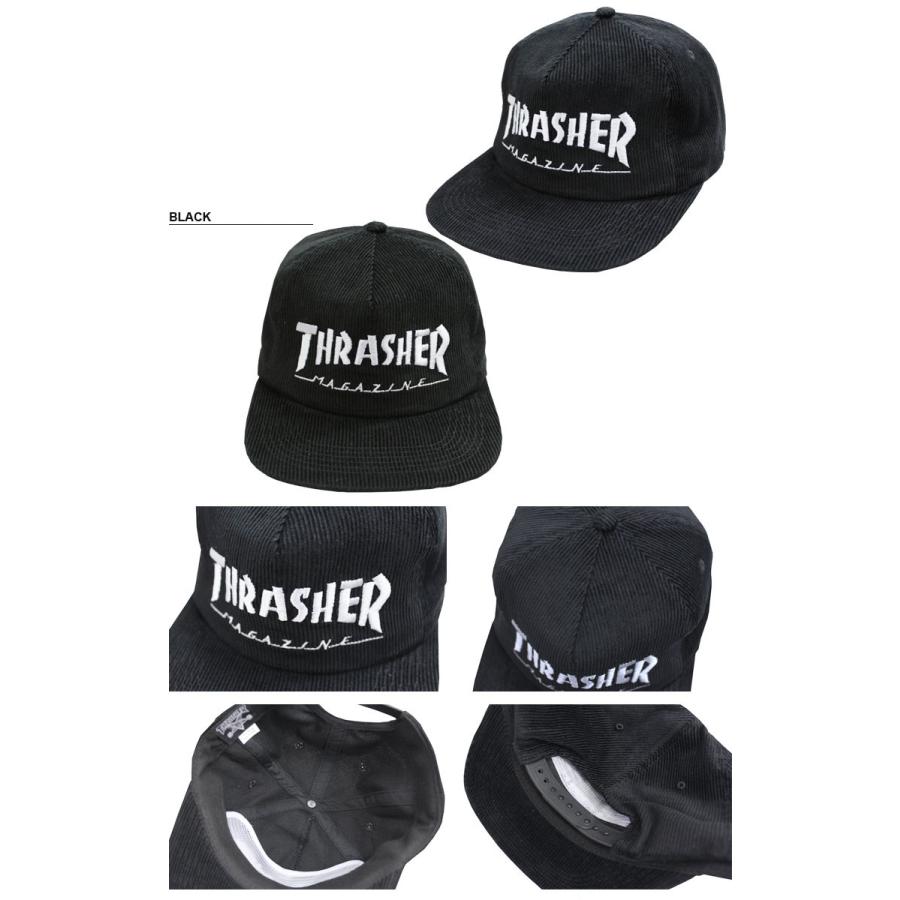 THRASHER（スラッシャー） THRASHER MAGAZINE LOGO CORDUROY SNAP BACK