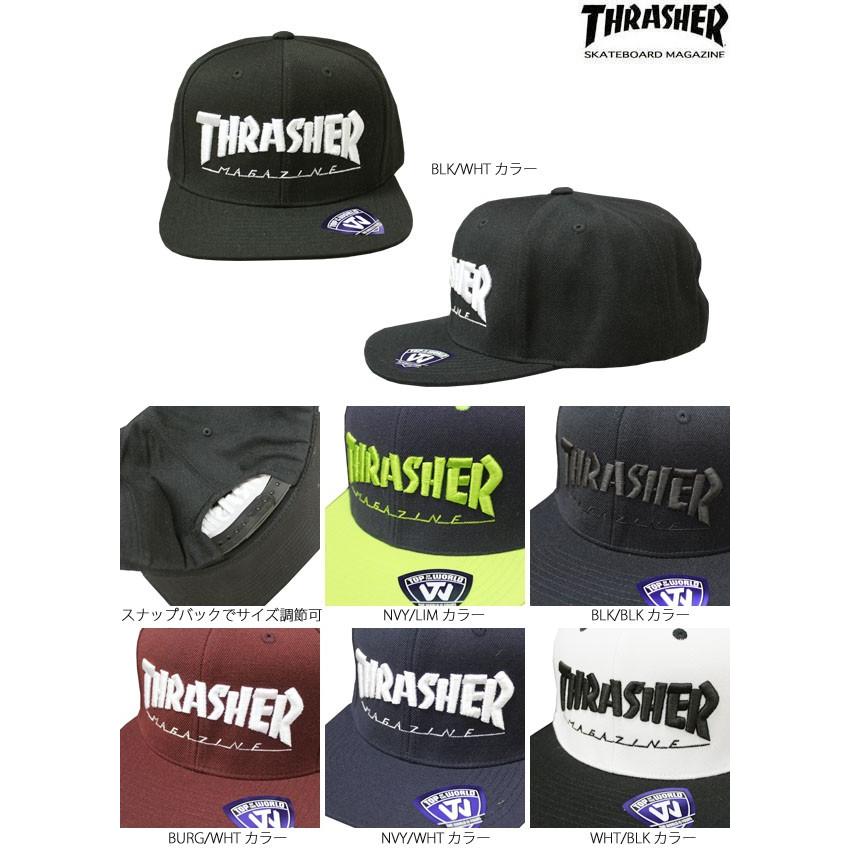 THRASHER（スラッシャー） キャップ THRASHERMAG CAP 帽子 ホワイト 白