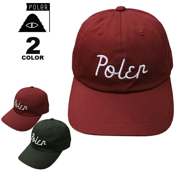 ポーラー キャップ 帽子 POLeR DADLIN DAD CAP ローキャップ メンズ レディース ユニセックス 全2色｜rifflepage