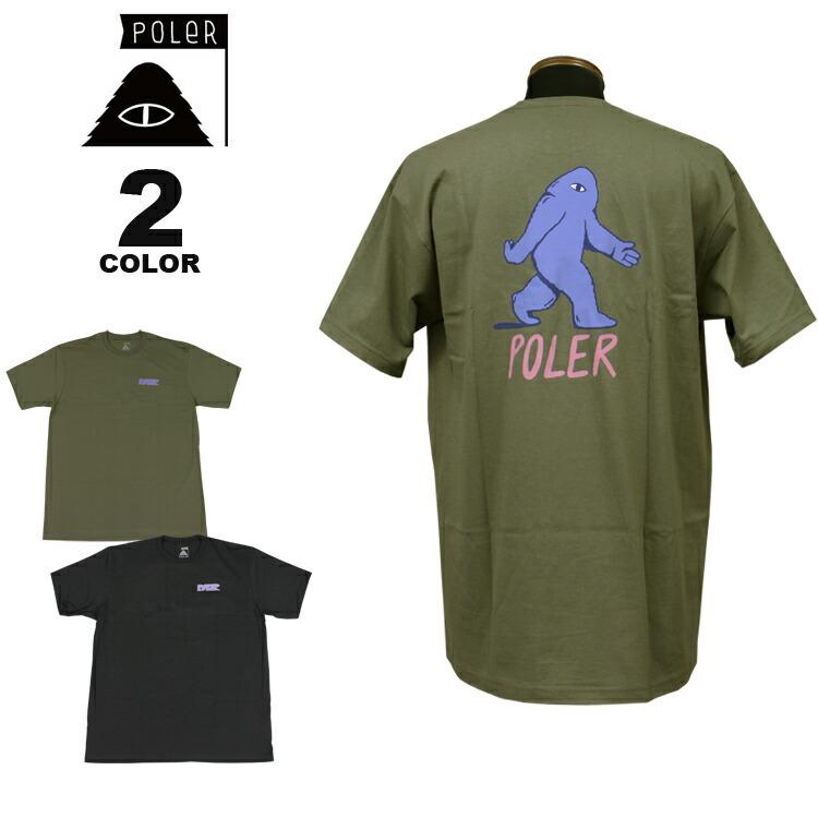 SALE ポーラー Tシャツ POLER SASCLOPS S/S T-SHIRTS 半袖 TEE メンズ レディース ユニセックス 全2色 M-XL｜rifflepage