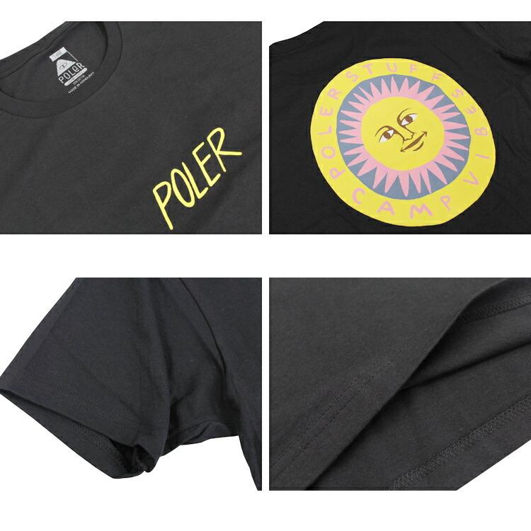 SALE ポーラー Tシャツ POLER SUNSHINE S/S T-SHIRTS 半袖 TEE メンズ レディース ユニセックス 全2色 M-XL アウトレット｜rifflepage｜03