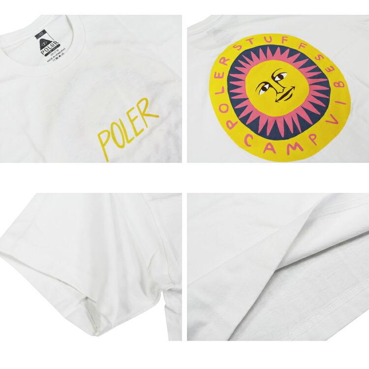 SALE ポーラー Tシャツ POLER SUNSHINE S/S T-SHIRTS 半袖 TEE メンズ レディース ユニセックス 全2色 M-XL アウトレット｜rifflepage｜05