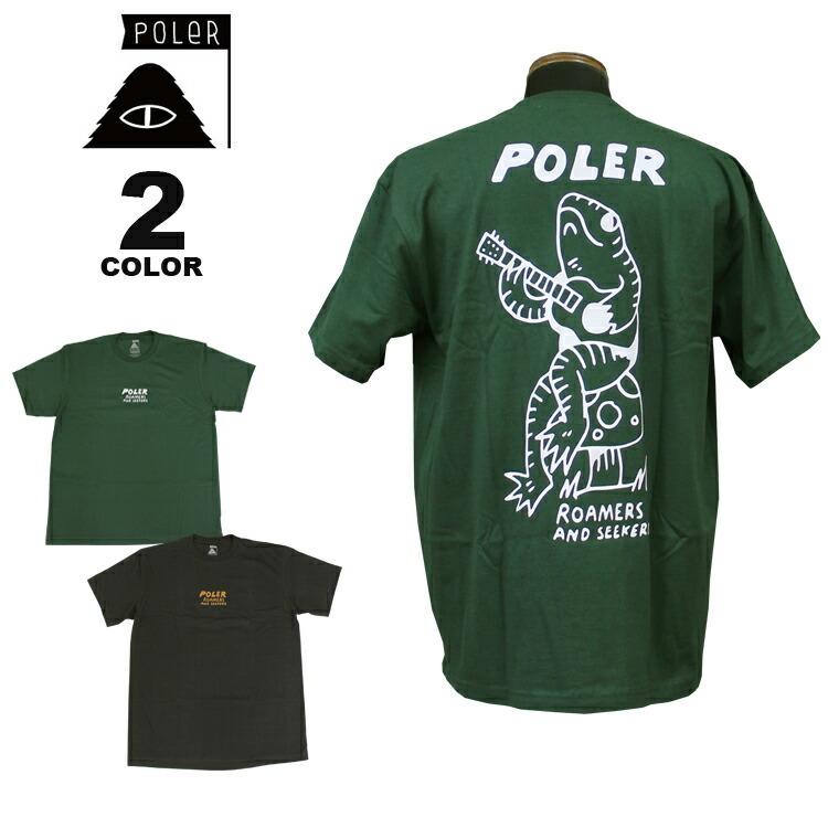 ポーラー Tシャツ POLER OUT MI SWAMP S/S T-SHIRTS 半袖 TEE メンズ レディース ユニセックス 全2色 M-XL｜rifflepage