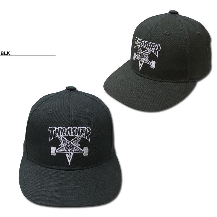 (公式）スラッシャー キャップ THRASHER SKATE GOAT SAGE SNAP BACK CAP 帽子 メンズ レディース ユニセックス 平ツバ スナップバック 全3色｜rifflepage｜04