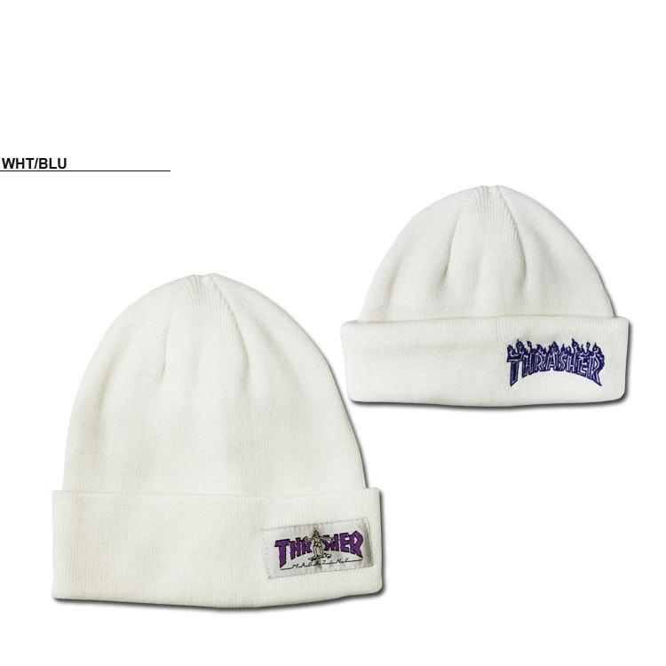 THRASHER（スラッシャー） (公式） ビーニー ニット帽 THRASHER GONZ