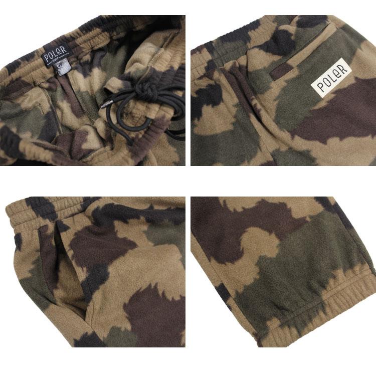 SALE ポーラー フリース パンツ POLER CAMO FLEECE PANTS ボトムス