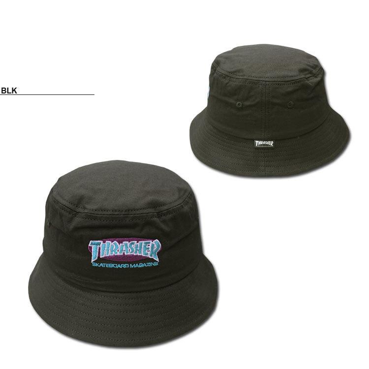 (公式） スラッシャー ハット THRASHER OVAL MAG YOUTH BUCKET HAT バケットハット 帽子 全3色 ジュニア ユース キッズ KIDS 子供 小さいサイズ｜rifflepage｜02
