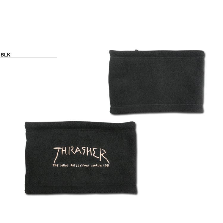 スラッシャー ネックウォーマー THRASHER NECK WARMER フリース ジュニア ユース キッズ KIDS 子供 小さいサイズ  GONZ LOGO YOUTH FLEECE 全2色 (公式）｜rifflepage｜04