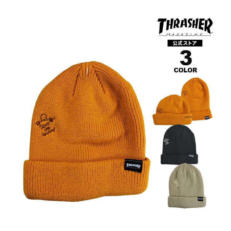 THRASHER（スラッシャー） ビーニー ニット帽 THRASHER GONZ SAD 3WAY