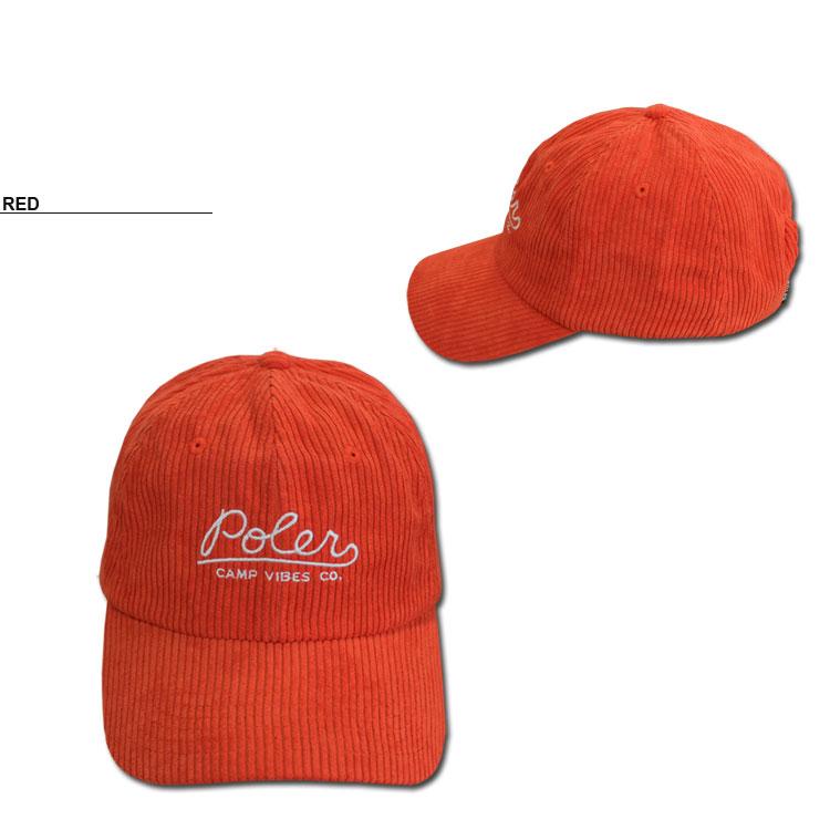 SALE アウトレット ポーラー キャップ 帽子 POLeR CORD DAD HAT CAP コーデュロイ ローキャップ メンズ レディース ユニセックス 全2色｜rifflepage｜02