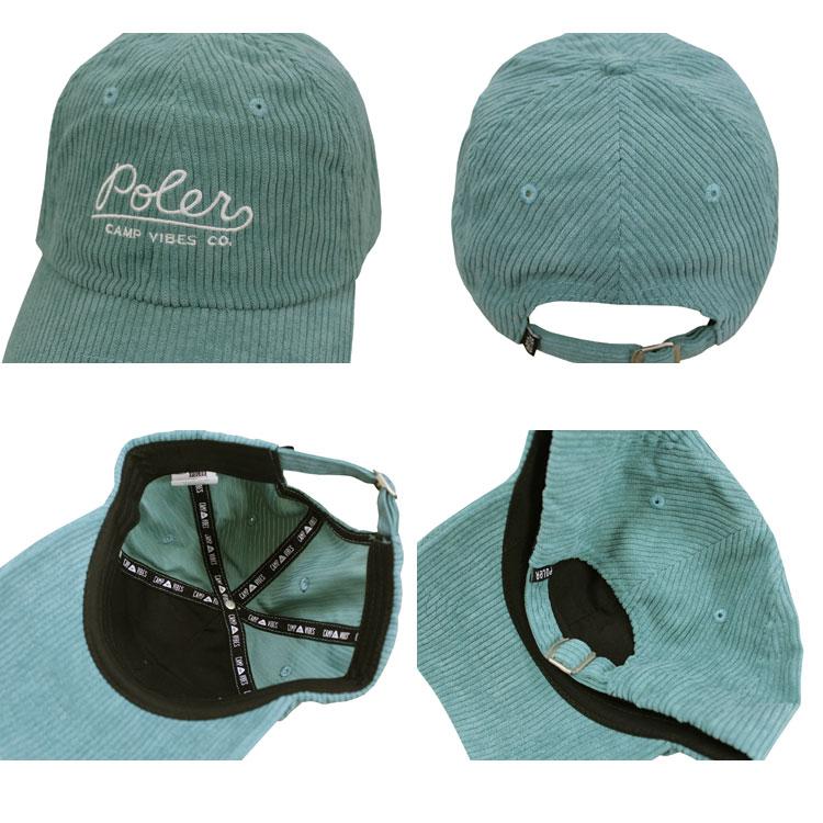 SALE ポーラー キャップ 帽子 POLER CORD DAD HAT CAP コーデュロイ ローキャップ メンズ レディース ユニセックス 全2色｜rifflepage｜03