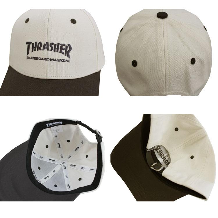 スラッシャー キャップ THRASHER CAP 帽子 メンズ レディース ユニセックス MAG LOGO 2TONE 6P 全4色 (公式）｜rifflepage｜07