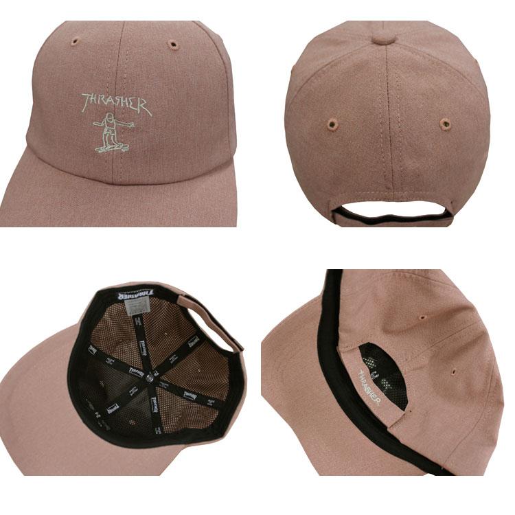 スラッシャー キャップ THRASHER CAP 帽子 メンズ レディース ユニセックス GONZ ART 6P DAD CAP 全4色 (公式）｜rifflepage｜09