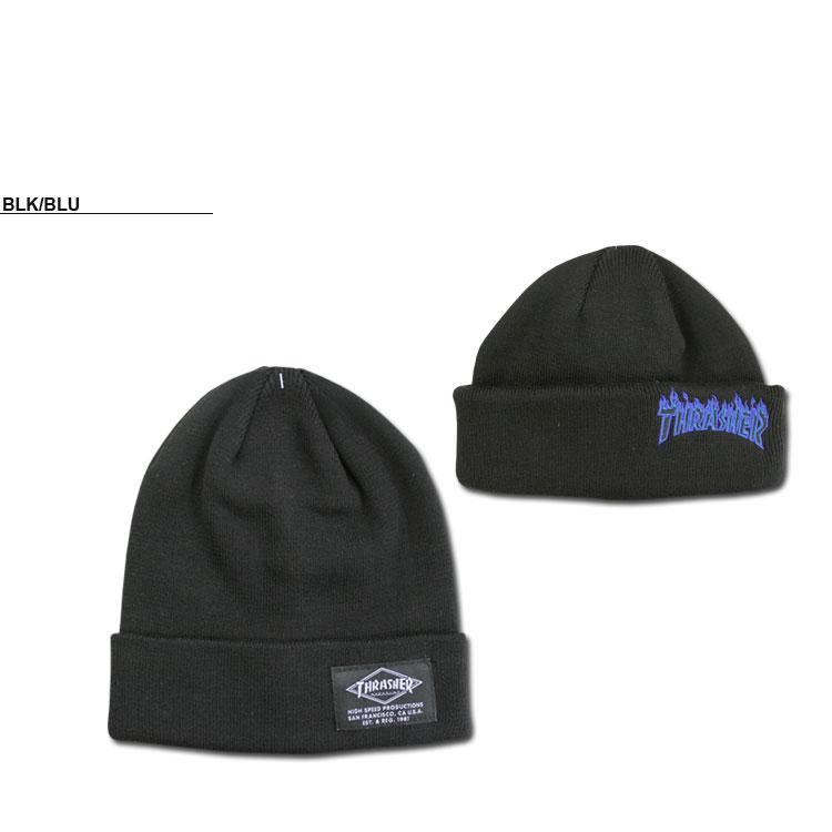 THRASHER（スラッシャー） ビーニー ニット帽 THRASHER 2WAY KNIT