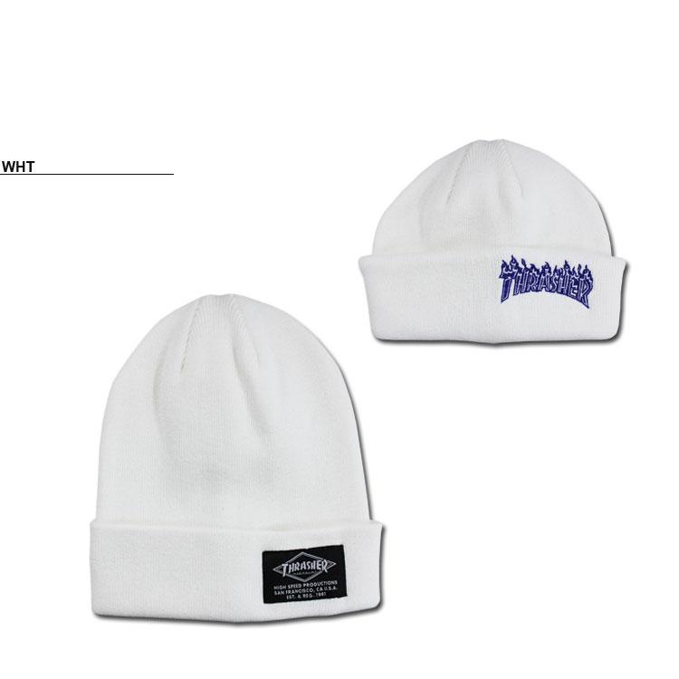 スラッシャー ビーニー ニット帽 THRASHER 2WAY KNIT BEANIE CAP ニットキャップ メンズ レディース ユニセックス 全6色 (公式）｜rifflepage｜10