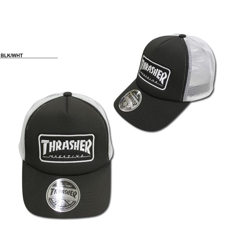 THRASHER スラッシャー キャップ WAPPEN MESH CAP 帽子 メッシュ