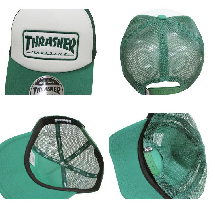 THRASHER スラッシャー キャップ WAPPEN MESH CAP 帽子 メッシュ