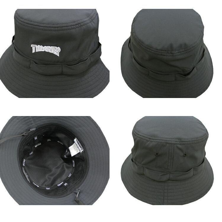 スラッシャー ハット THRASHER MAG LOGO BUCKET HAT バケットハット 帽子 メンズ レディース ユニセックス 撥水 全2色(公式）｜rifflepage｜05