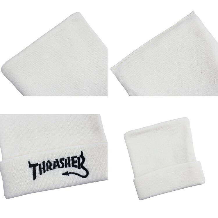 THRASHER（スラッシャー） ビーニー ニット帽 THRASHER Devil Tail