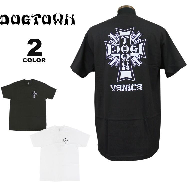 公式）ドッグタウン Tシャツ DOGTOWN CROSS LOGO VENICE S/S T-SHIRTS 