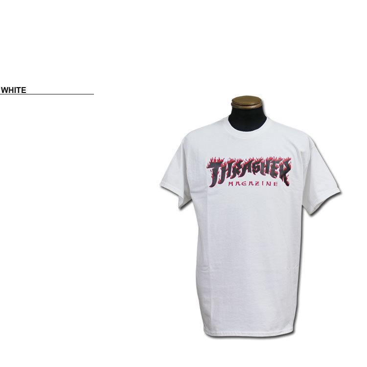 SALE (公式） スラッシャー Tシャツ THRASHER POSSESSED LOGO S/S T-SHIRTS 半袖 TEE インポート メンズ レディース ユニセックス ホワイト 白 M-XL｜rifflepage｜02