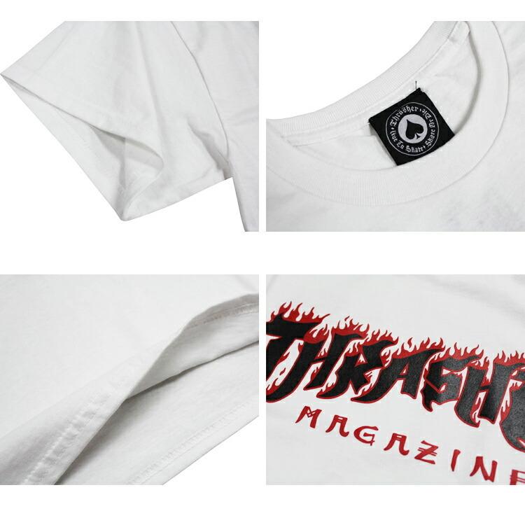 SALE (公式） スラッシャー Tシャツ THRASHER POSSESSED LOGO S/S T-SHIRTS 半袖 TEE インポート メンズ レディース ユニセックス ホワイト 白 M-XL｜rifflepage｜03