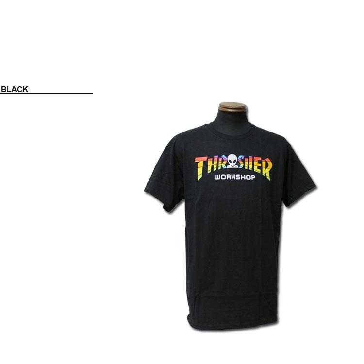 SALE アウトレット スラッシャー Tシャツ THRASHER ALIEN WORKSHOP SPECTRUM S/S T-SHIRTS 半袖 TEE インポート メンズ レディース ユニセックス 全2色｜rifflepage｜02