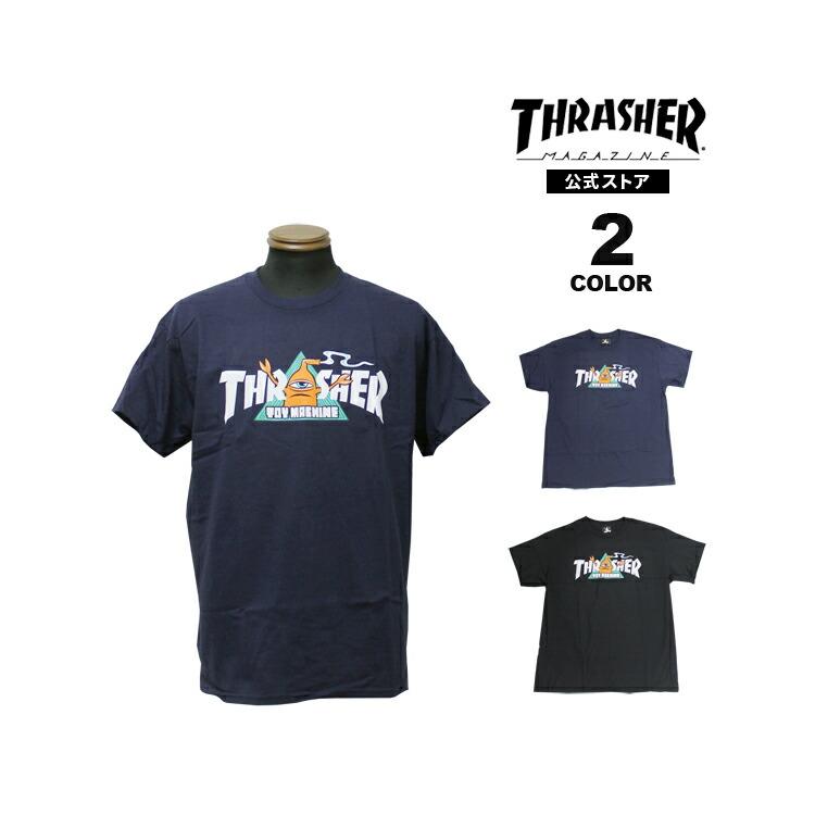 THRASHER SALE スラッシャー Tシャツ TOYMACHINE VORTEX S/S T
