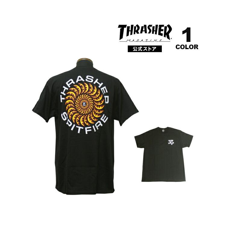 THRASHER（スラッシャー） SALE Tシャツ THRASHER SPITFIRE CLASSIC