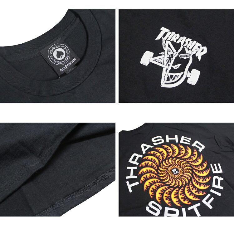 THRASHER（スラッシャー） SALE Tシャツ THRASHER SPITFIRE CLASSIC