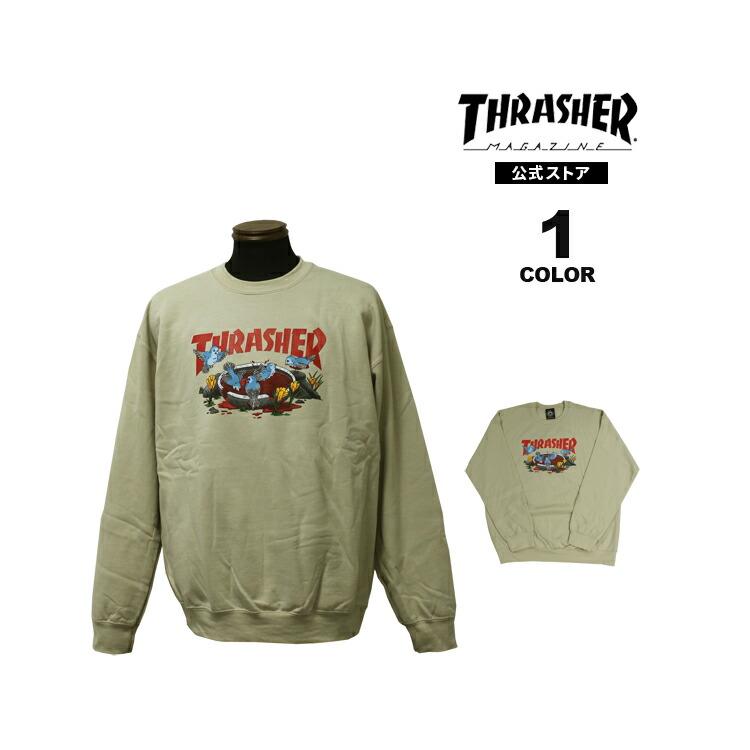 THRASHER（スラッシャー） SALE トレーナー THRASHER BLOOD BATH CREW